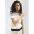 Mango gebreide top – ecru