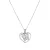 Orphelia Dames 925 Sterling Zilveren Ketting met Hanger – Zilver ZH-4878