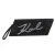 Karl Lagerfeld Clutch  zwart / zilver