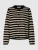 SELECTED Gebreid vest  beige / zwart