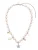 PURELEI Ketting ‘Spring’  rosa / zilver