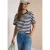 Shirt met ronde hals en luipaardprintdetails