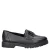 Rieker imitatieleren loafers met profielzool – zwart