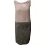 Roland Mouret jurk met watervalhals in roze chiffon