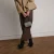 Manfield enkellaarzen met pailletten zwart