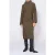 Bimba y Lola Khaki Midi Dress