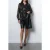 French Connection Roshene Sequin Shirt Black Sequin Multi