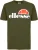 ELLESSE Shirt ‘Prado’  kaki / oranje / watermeloen rood / wit