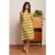 Darcy jurk Peaches in ombre geel