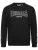 LONSDALE Sweatshirt ‘Kirklinton’  lichtblauw / zwart / wit