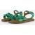 Muyters Muyters Sandalen groen Leer