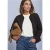 Lichtgewicht sweatshirt met structuur en ritssluiting