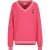 FILA Telling Knitted V-neck Sweater Carmine