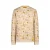 4PRESIDENT Mars sweater met all over print beige
