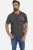 Jan Vanderstorm +FIT Collectie regular fit polo ALSING Plus Size donkergrijs