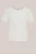 WE Fashion – Dames T-shirt met broderie anglaise – Regular fit – Gebroken wit – Katoen –