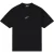 Malelions Men Split T-Shirt | Black
