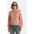 Scotch & Soda Shoulder Detail Crew Neck Pullover Coral Almond Melange