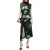 AllSaints Isa Appalachian Dres Khaki Green