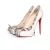 Witte plateau spikeschoenen