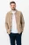 Twill overhemdjack – donker zand