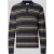 lindbergh relaxed fit poloshirt van 100% katoen met streepmotief