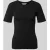 MSCH Copenhagen T-shirt met geribde ronde hals, model ‘Betrina’