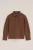 Blue Ridge – Jongens sweat overshirt met structuur – Regular fit – Bruin – Katoen –