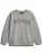 SOMETIME SOON Sweatshirt ‘Winters’  grijs / zwart / wit