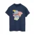Disney Dames/Dames Dumbo Zittend Op Boeken Katoenen Vriendje T-shirt (Marineblauw)