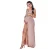 Damesjurk Goddiva Maternity Wrap Spaghetti Strap