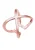 ELLI Ring ‘Kreuz’  rose-goud