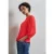 Street One Dames Chiffon blouse in Rood