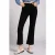 Current Elliott The Boulevard Mid Rise Crop Bootcut Obsidian