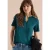 Cecil Dames Shirt met korte mouwen en gespleten hals in Groen