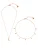 Hey Happiness Ketting ‘Star and Moon’  rose-goud