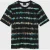 Paul Smith Reg Fit Ss T Shirt Shibori Stripe Black