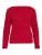 VILA Trui ‘VIFORCEA’  bloedrood