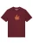 Watapparel Shirt ‘Herbst’  donkeroranje / bordeaux