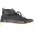 Ermenegildo Zegna Couture Hoge Sneakers van Zwart Canvas en Leer