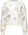 Scotch & Soda Sweatshirt Embroidered seasonal fit  Crème dames