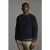 Lyle & Scott Black Eagle Texture Knit Crew Neck Dark Navy