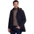 Bugatti winterjas donkerblauw afneembare capuchon polyester