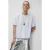 Oversized Crew Neck Effen T-shirt met Split
