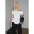Asymmetrische blouse met één schouder