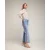 Straight fit jeans met borduursels aan de zijkant en bloemen aan de zoom.