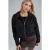 Korte Gabardine Jas met Rits en Zak