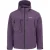 Firetrap Heren Winddichte Gewatteerde Windbreaker (Paars)
