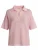 LIKS. Munich Trui ‘Knit Polo shirt Positive Hearts’  rosé