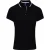 Premier Dames/dames Contrast Coolchecker Poloshirt (Zwart/Wit)